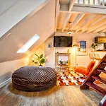 La Cime - Duplex Hypercentre, Wi-fi & Restaurant 아파트 캉