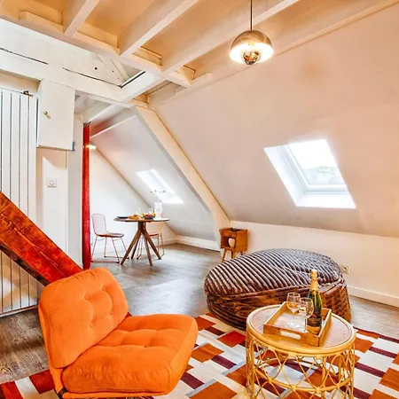 Lägenhet La Cime - Duplex Hypercentre, Wi-fi & Restaurant *