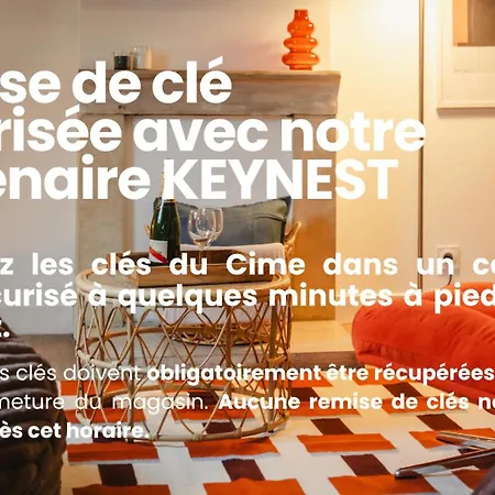 La Cime - Duplex Hypercentre, Wi-fi & Restaurant 아파트