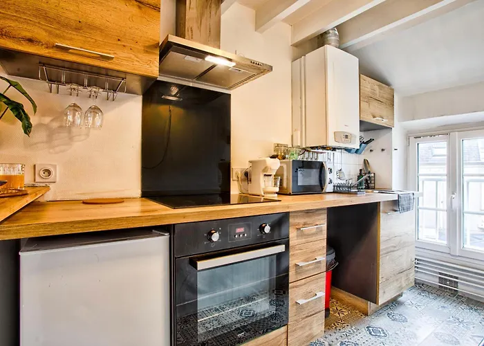 Lägenhet La Cime - Duplex Hypercentre, Wi-fi & Restaurant Caen